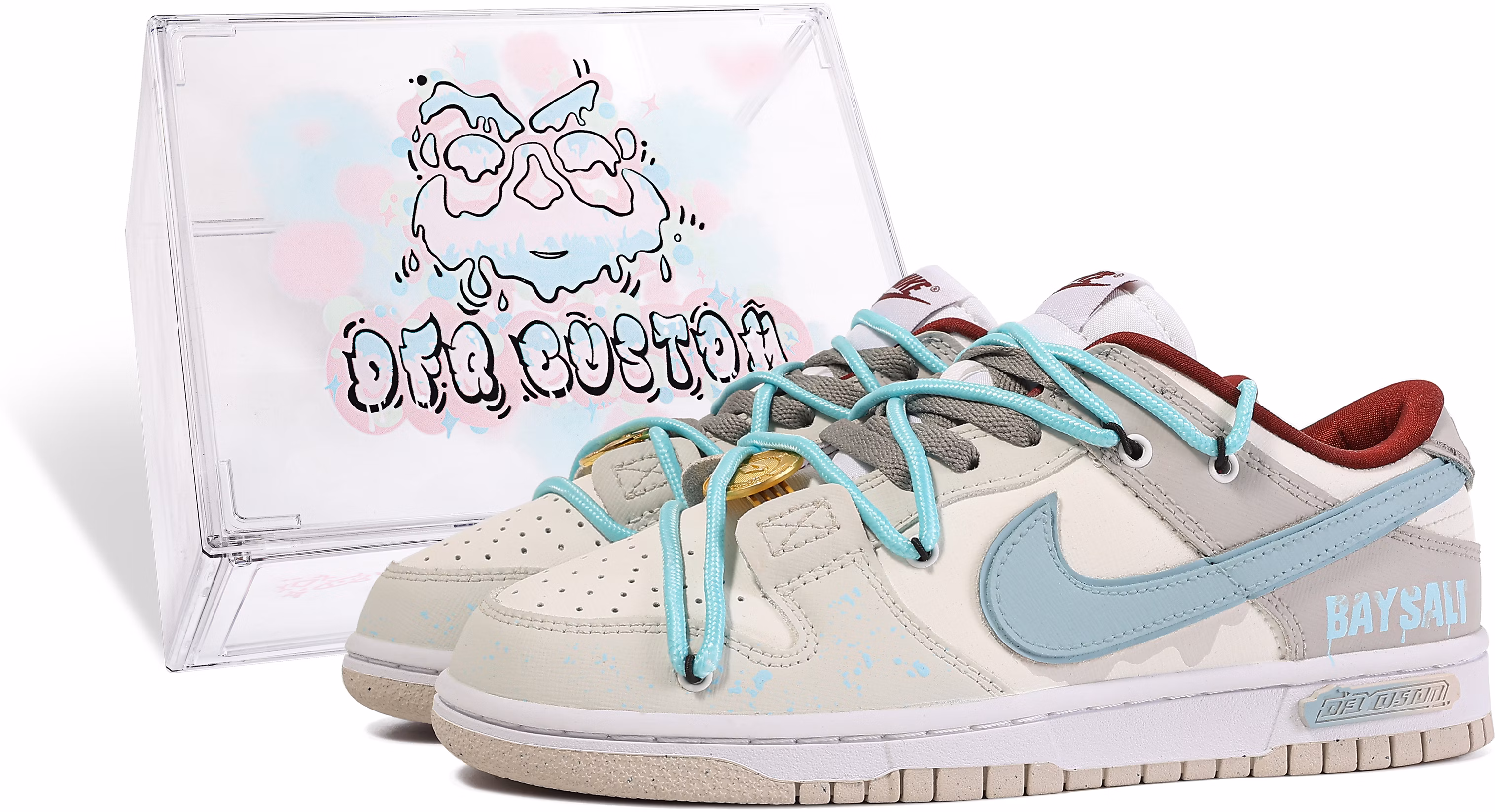 custom-shoes-women-nike-dunk-low-da-vinci-sea-salt-cheese-dv-1160-100-486402