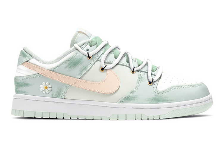 Order (W) [Sepatu Custom] Nike Dunk Low 'Daisy Mint Hijau' DD1503-104(TeamE-女款DAISY薄荷绿)