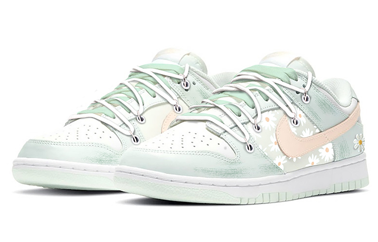Lookbook (W) [Sepatu Custom] Nike Dunk Low 'Daisy Mint Hijau' DD1503-104(TeamE-女款DAISY薄荷绿)