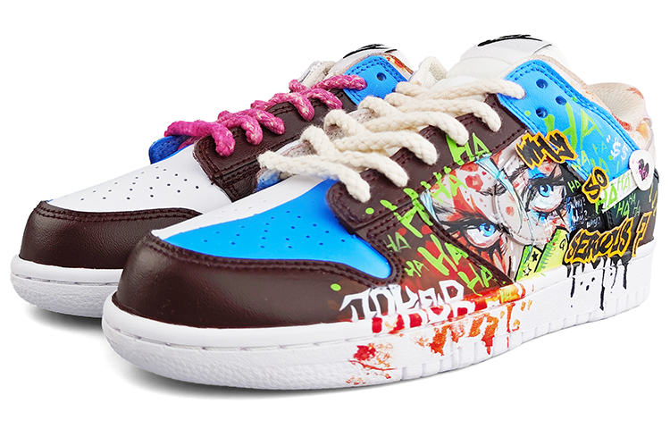 Purchase (W) [Zapatillas Personalizadas] Nike Dunk Low 'Camo Punk Oscuro' DD1503-109（Team13-鸳鸯涂鸦1E)