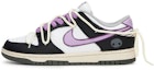 Buy 【定制球鞋】Nike Dunk Low 怪誕紫巫 暗黑 低筒 休閒鞋 女款 黑紫