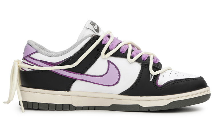 Order 【定制球鞋】Nike Dunk Low 怪誕紫巫 暗黑 低筒 休閒鞋 女款 黑紫