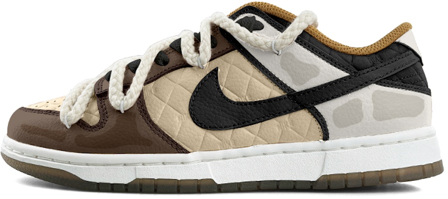(W) カスタム Nike Dunk Low デコン "Bone Coffee" DX3374-700-458411 Buy (W) カスタム Nike Dunk Low デコン "Bone Coffee" DX3374-700-458411