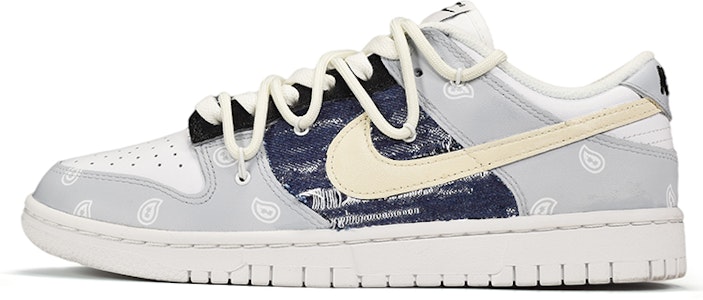 (W) Zapatillas Nike Dunk Low 'Denim Desestructurado Flor de Anacardo' DD1503-109(TeamE-女款牛仔贴布灰白蓝) Buy (W) Zapatillas Nike Dunk Low 'Denim Desestructurado Flor de Anacardo' DD1503-109(TeamE-女款牛仔贴布灰白蓝)