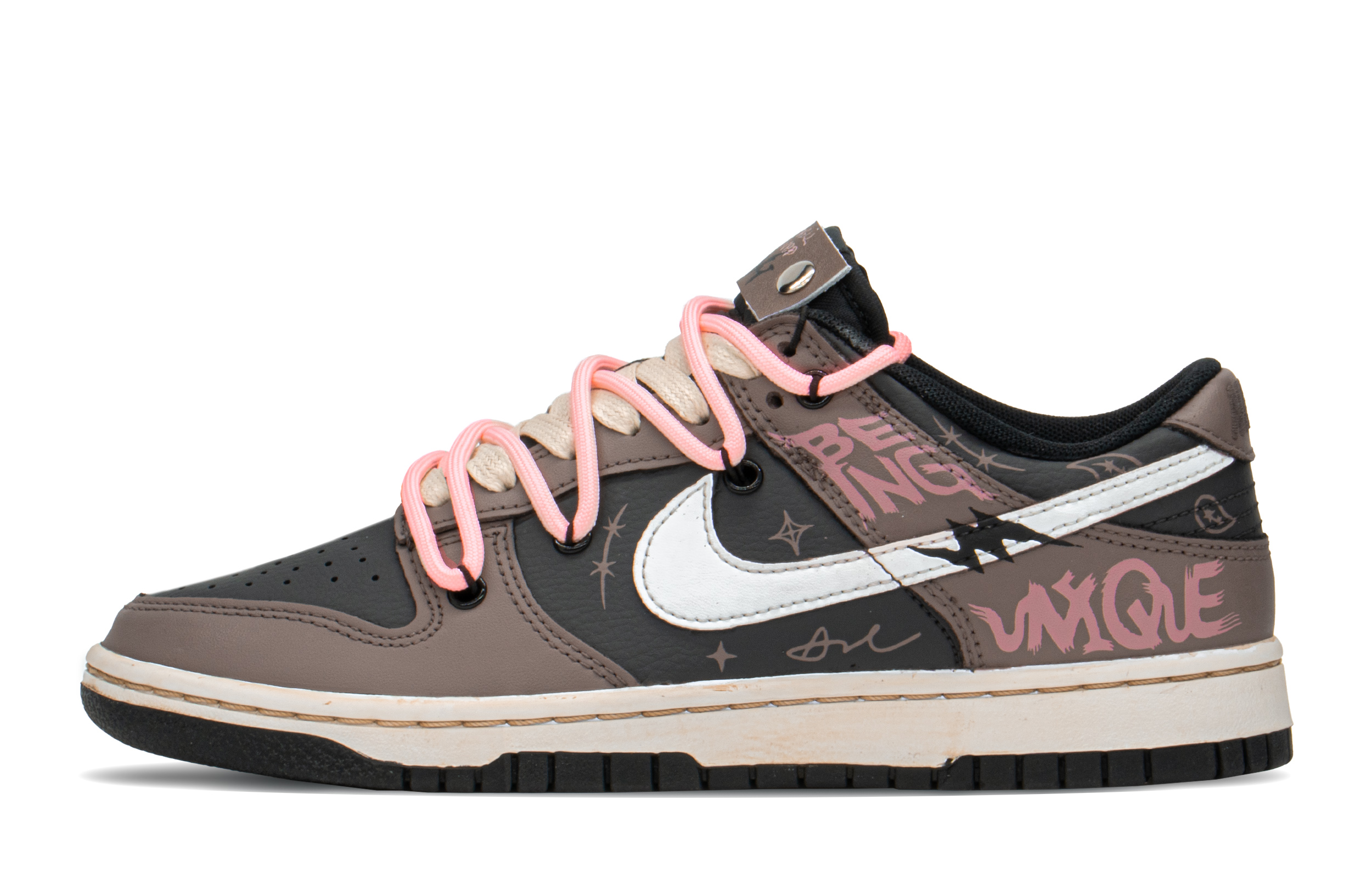 Buy (W) [カスタムシューズ] (女性用) ナイキ ダンク ロー 'デコンストラクト モカ' DH9765-002(TeamA-DK女棕青春乐S-BOX)