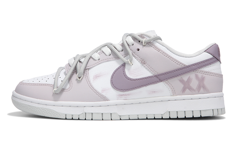 Buy (W) Zapatillas Nike Dunk Low 'Deconstruidas Envejecidas Morado Taro' DH9765-102(Teamfour-女款做旧香芋紫)