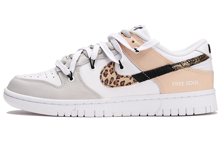 [Custom Shoes] (Women) Nike Dunk Low 'Deconstructed Animal Print'