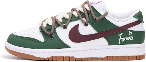 (W) 【定制鞋款】耐克Dunk Low ‘解构绿色’ FD9922-151(Team拾伍-女款绿红) Buy (W) 【定制鞋款】耐克Dunk Low ‘解构绿色’ FD9922-151(Team拾伍-女款绿红)