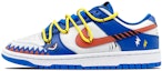 Buy (W) Zapatillas Nike Dunk Low 'Azul Tiburón Deconstruido' CW1590-001(TeamE--女款SharkOW蓝白)