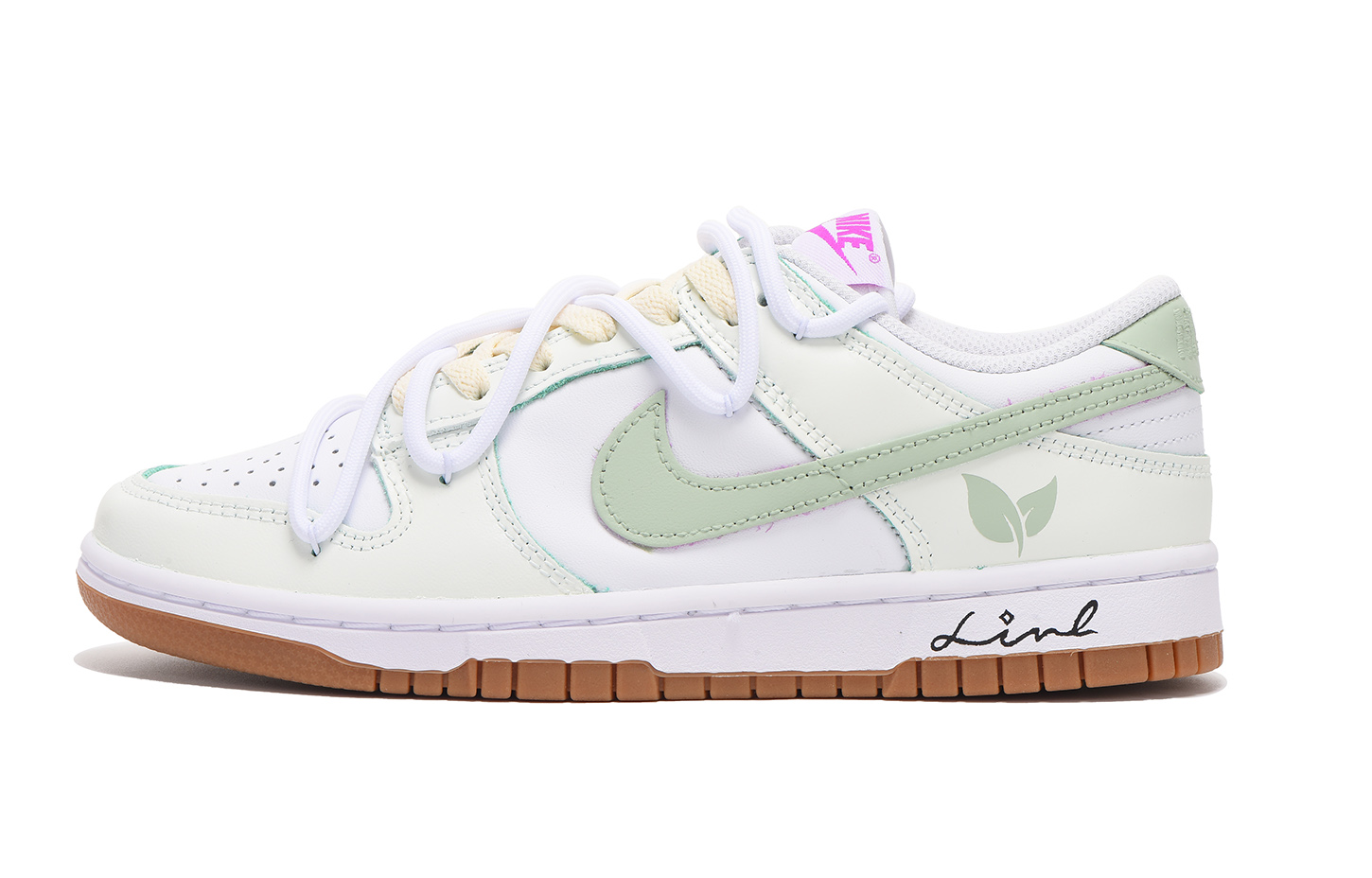 Buy (W) [Sneakers Custom] Nike Dunk Low 'Deconstructed Leaf' FD9922-151(Team59-女款绿色三)