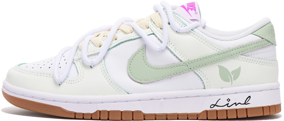 (W) 【定制鞋】耐克Dunk Low“解构绿叶” FD9922-151(Team59-女款绿色三) Buy (W) 【定制鞋】耐克Dunk Low“解构绿叶” FD9922-151(Team59-女款绿色三)