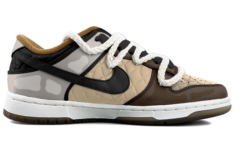 Order (W) カスタム Nike Dunk Low デコン "Bone Coffee" DX3374-700-458411