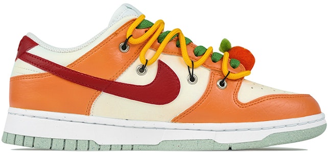 【定製球鞋】 Nike Dunk Low 玖製 解構 胡蘿蔔 果汁 清新配色 高街 復古潮流 低幫 板鞋 女款 橙綠 Order 【定製球鞋】 Nike Dunk Low 玖製 解構 胡蘿蔔 果汁 清新配色 高街 復古潮流 低幫 板鞋 女款 橙綠