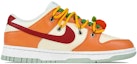 Order 【定製球鞋】 Nike Dunk Low 玖製 解構 胡蘿蔔 果汁 清新配色 高街 復古潮流 低幫 板鞋 女款 橙綠