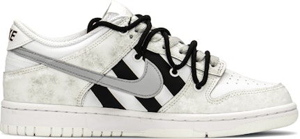 (W) カスタムシューズ(女性用)ナイキ ダンク ロー「デコンストラクテッドゼブラ」 DH9765-100(TeamA-DKL斑马白女S-BOX) Order (W) カスタムシューズ(女性用)ナイキ ダンク ロー「デコンストラクテッドゼブラ」 DH9765-100(TeamA-DKL斑马白女S-BOX)