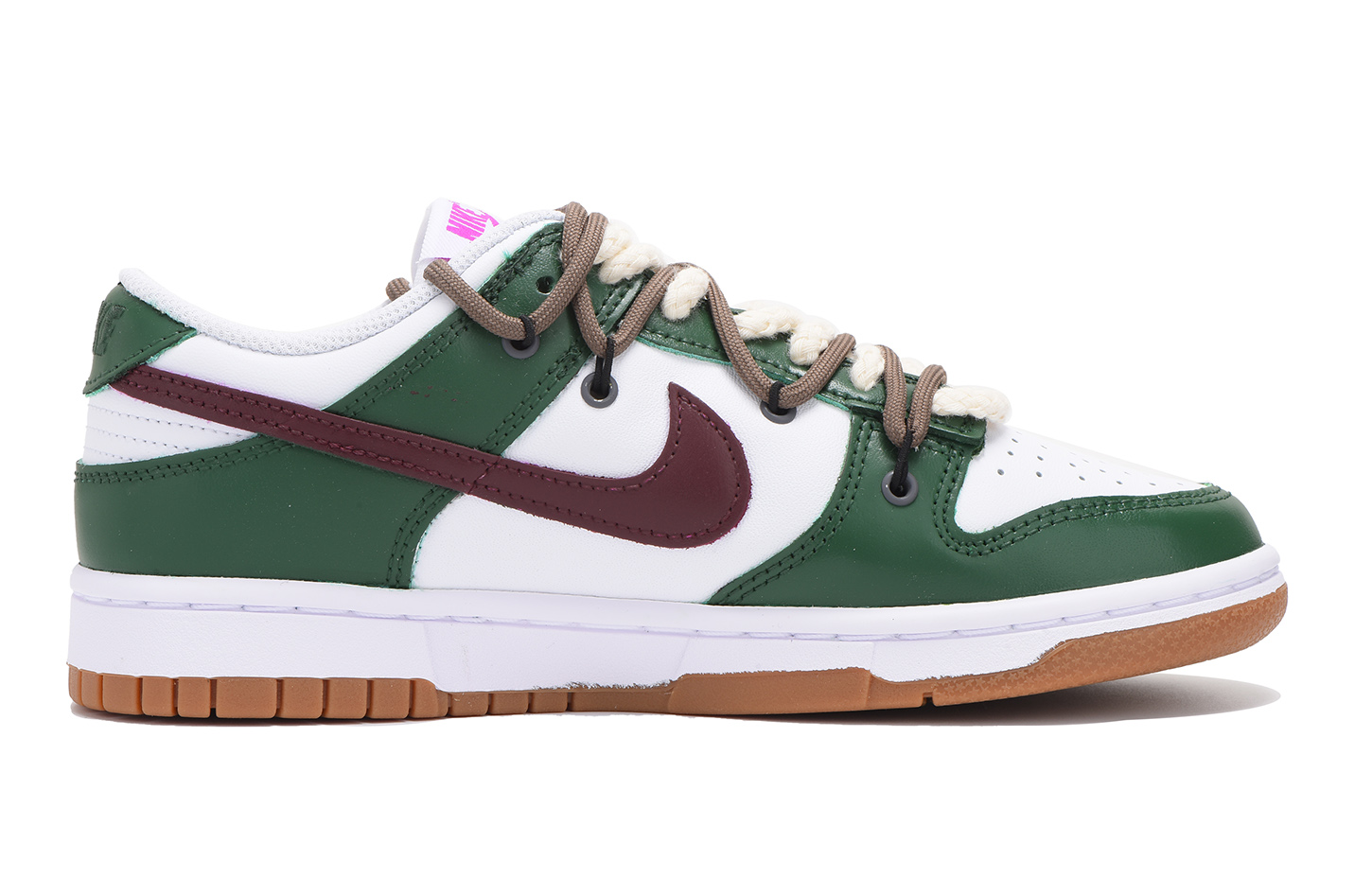 Order (W) [カスタムシューズ]（女性用） ナイキ ダンク ロー 'デコンストラクテッド グリーン' FD9922-151(Team拾伍-女款绿红)