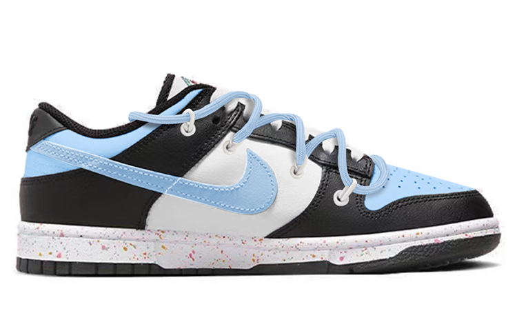 Order (W) 【定制鞋】耐克Dunk Low「解构海盐蓝」 FD4623-131(TeamY-女款海盐蓝黑白)