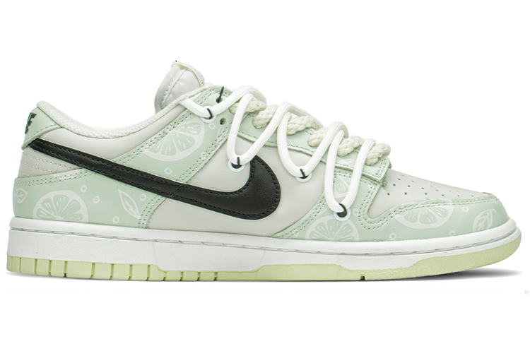 Order (W) 【カスタムシューズ】(女性用) ナイキダンクロー 'デコンストラクテッド アイスレモンスプラッシュ' DD1503-600(TeamA-DKL清新柠檬)