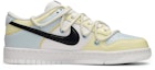 Order (W) 【定制鞋款】耐克Dunk Low "解构牛仔黄蓝黑" DH9765-100(TeamE-女款牛仔贴布黄蓝黑)