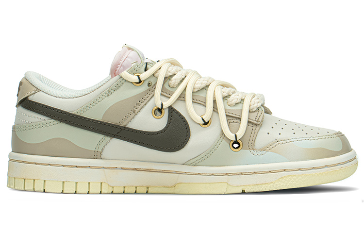 [Custom Shoes] (W) Nike Dunk Low 'Deconstructed Cream Cake Wave' 圖 2
