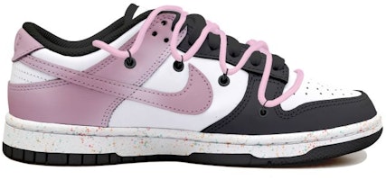 【客製化球鞋】 Nike Dunk Low OKHR 解構風 暈染 熊貓 潑墨 活力 三勾 低筒 板鞋 女款 黑白 Order 【客製化球鞋】 Nike Dunk Low OKHR 解構風 暈染 熊貓 潑墨 活力 三勾 低筒 板鞋 女款 黑白