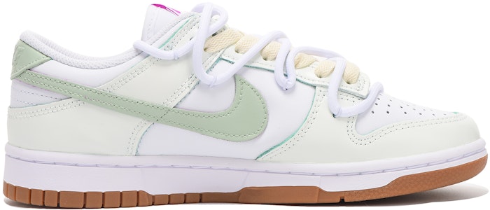 (W) 【定制鞋】耐克Dunk Low“解构绿叶” FD9922-151(Team59-女款绿色三) Order (W) 【定制鞋】耐克Dunk Low“解构绿叶” FD9922-151(Team59-女款绿色三)