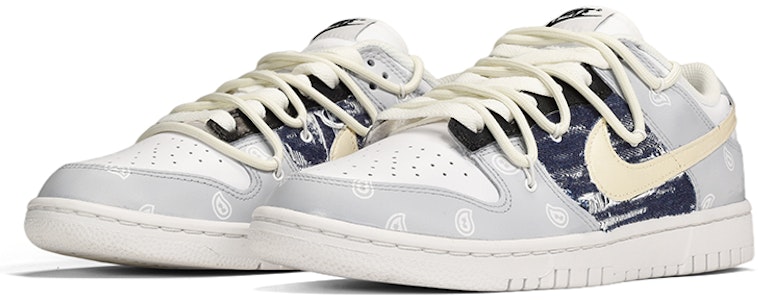 (W) Zapatillas Nike Dunk Low 'Denim Desestructurado Flor de Anacardo' DD1503-109(TeamE-女款牛仔贴布灰白蓝) Lookbook (W) Zapatillas Nike Dunk Low 'Denim Desestructurado Flor de Anacardo' DD1503-109(TeamE-女款牛仔贴布灰白蓝)