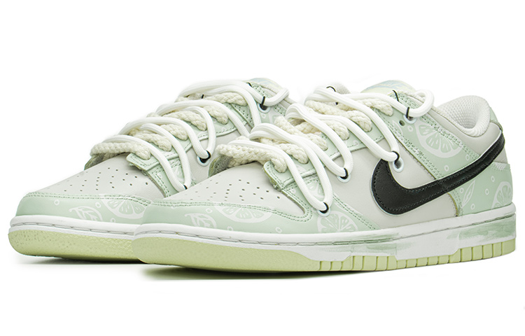 Lookbook (W) 【カスタムシューズ】(女性用) ナイキダンクロー 'デコンストラクテッド アイスレモンスプラッシュ' DD1503-600(TeamA-DKL清新柠檬)