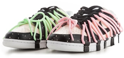 (W) Zapatillas Nike Dunk Low 'Deconstruido Calamar Negro Crema Rosa' DD1503-109(TeamA-Dunk鱿鱼游戏鞋带粉) Lookbook (W) Zapatillas Nike Dunk Low 'Deconstruido Calamar Negro Crema Rosa' DD1503-109(TeamA-Dunk鱿鱼游戏鞋带粉)