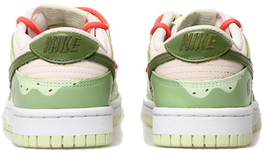 【定制球鞋】Nike Dunk Low OKHR 手繪噴繪 解構 抹茶 低幫 板鞋 女款 薄荷綠 Shop 【定制球鞋】Nike Dunk Low OKHR 手繪噴繪 解構 抹茶 低幫 板鞋 女款 薄荷綠