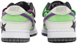 Shop (W) 나이키 덩크 로우 '빈티지 해체 레이스' (Nike Dunk Low 'Vintage Hae-che Lace') DD1503-101(TeamM-女款解构鞋带紫绿)
