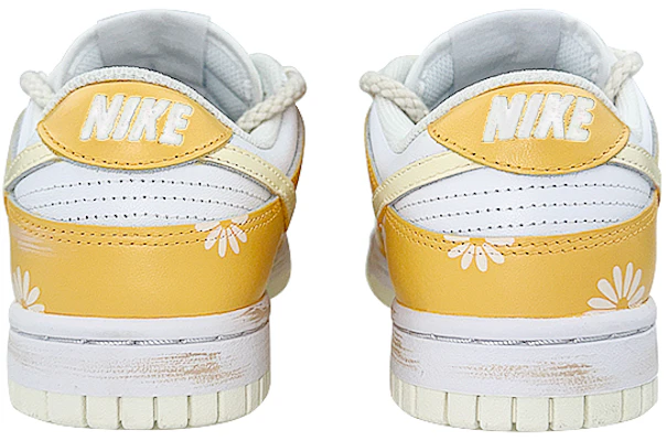 【客製化球鞋】Nike Dunk Low 解構 雛菊 情侶 春夏 塗鴉 麻繩鞋帶 低幫 板鞋 女款 白黃 Purchase 【客製化球鞋】Nike Dunk Low 解構 雛菊 情侶 春夏 塗鴉 麻繩鞋帶 低幫 板鞋 女款 白黃