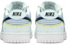 Purchase 【定制球鞋】NNike Dunk Low "Triple White" 低幫 解構鞋帶 Vibe風做舊 冰激凌 馬卡龍 潑墨 長春花藍 湖人紫金 手繪二次元 板鞋 女款 藍金