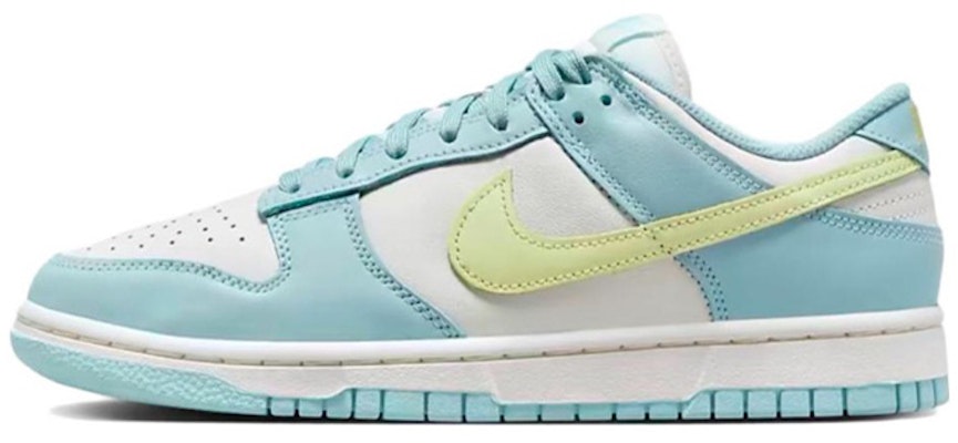 (W) 【定制鞋款】 耐克Dunk Low“解构氧化心形笑脸” DD1503-123(Team82-女款氧化做旧米黄蓝色) Details for (W) 【定制鞋款】 耐克Dunk Low“解构氧化心形笑脸” DD1503-123(Team82-女款氧化做旧米黄蓝色)