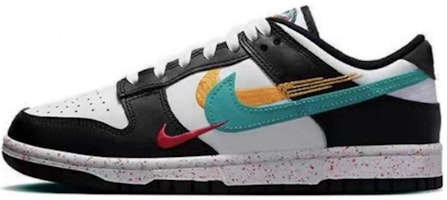 【客製化球鞋】 Nike Dunk Low OKHR 解構風 暈染 熊貓 潑墨 活力 三勾 低筒 板鞋 女款 黑白 Sizing 【客製化球鞋】 Nike Dunk Low OKHR 解構風 暈染 熊貓 潑墨 活力 三勾 低筒 板鞋 女款 黑白