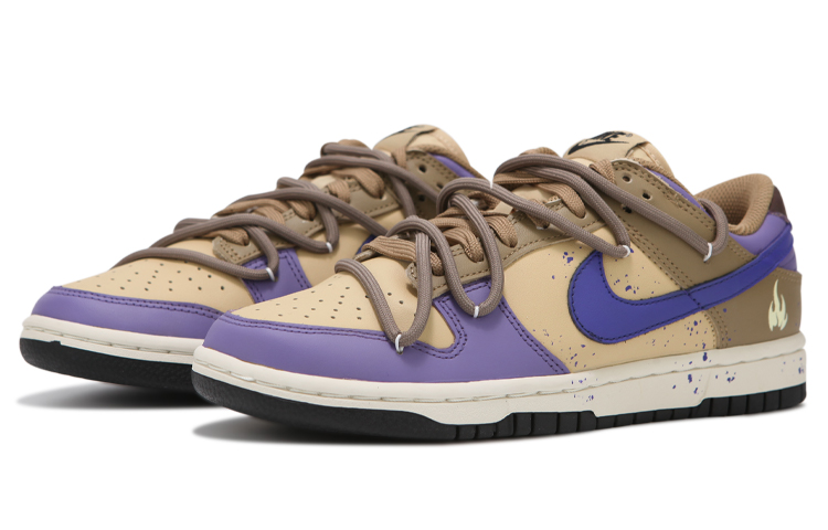 Lookbook (W) [Zapatillas Personalizadas] Nike Dunk Low 'Demon Purple Mocha' DD1503-200(Teamfour-女款恶魔紫)