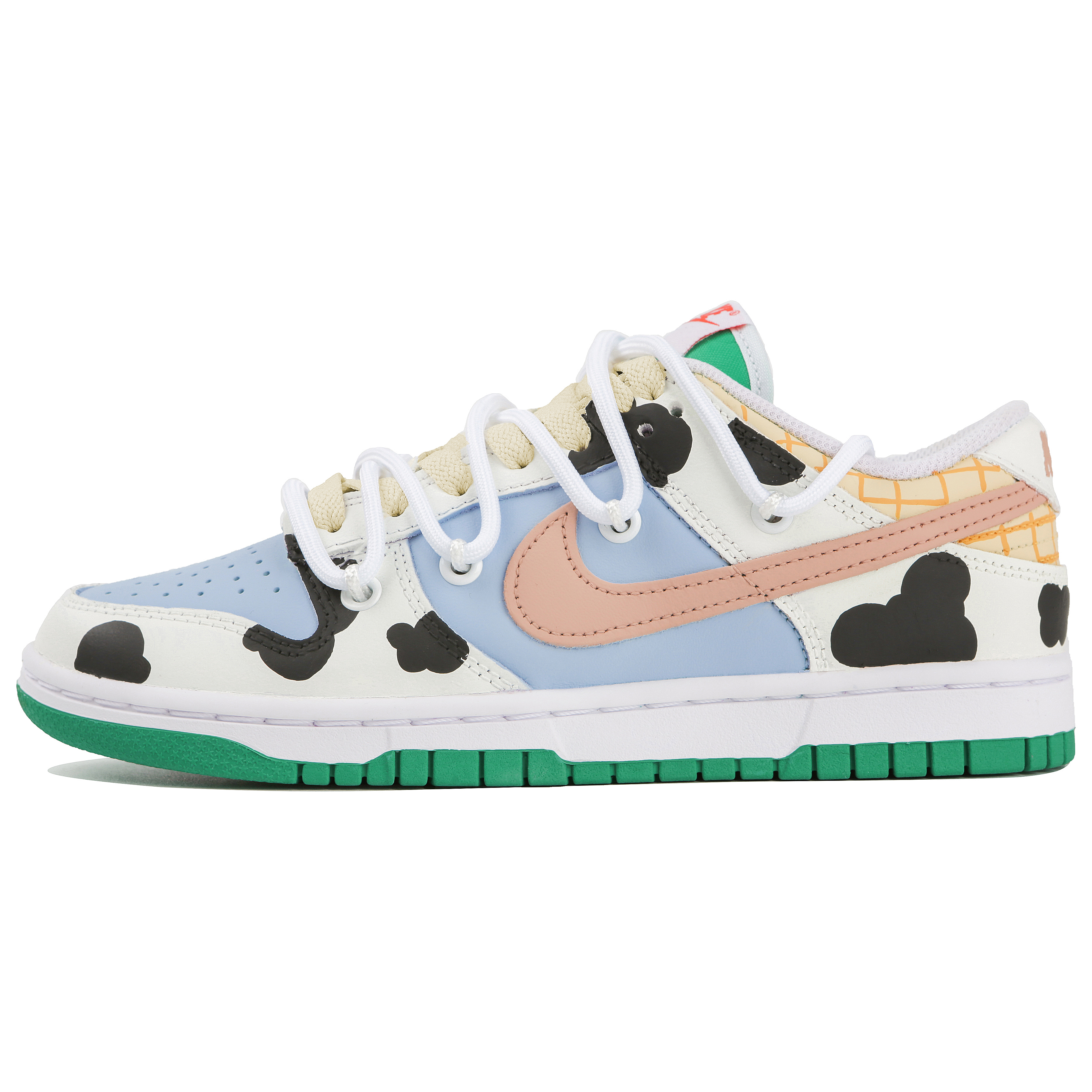[Custom Shoes] (W) Nike Dunk Low 'Denim Paradise Blue Green' 圖 2