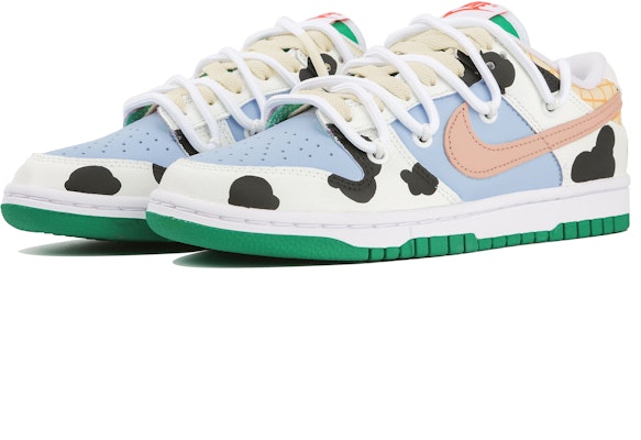 (W) 나이키 덩크 로우 '데님 파라다이스 블루그린' (커스텀) FD9924-311(Team4-女款牛仔乐园) Lookbook (W) 나이키 덩크 로우 '데님 파라다이스 블루그린' (커스텀) FD9924-311(Team4-女款牛仔乐园)