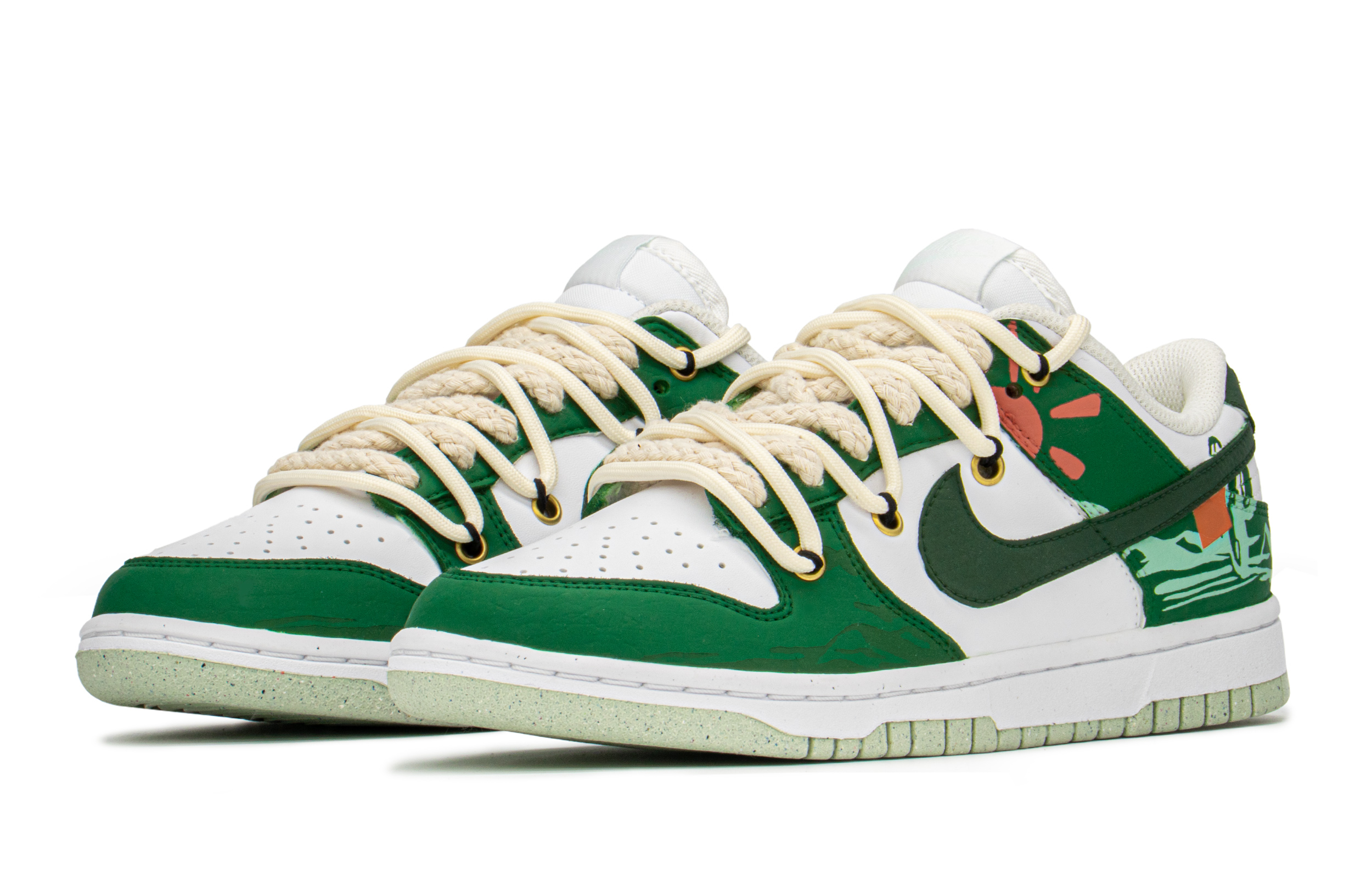 Lookbook (W) Zapatillas Nike Dunk Low 'Vibe Cactus del Desierto' DN1431-102(TeamA-DK沙漠仙人掌S-BOX)