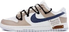 Buy 【定製球鞋】Nike Dunk Low 山野迷蹤 浮雕 雙鞋帶解構 肌理感 防滑耐磨 低筒 板鞋 女款 卡其色