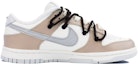 Order 【定製球鞋】Nike Dunk Low 山野迷蹤 浮雕 雙鞋帶解構 肌理感 防滑耐磨 低筒 板鞋 女款 卡其色