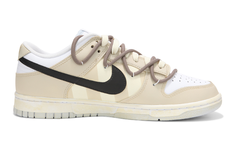 Order (W) [Shoes Kustom] Nike Dunk Low 'Desert Cross Strap' DH9765-102(Teamfour-女款十字架条纹)