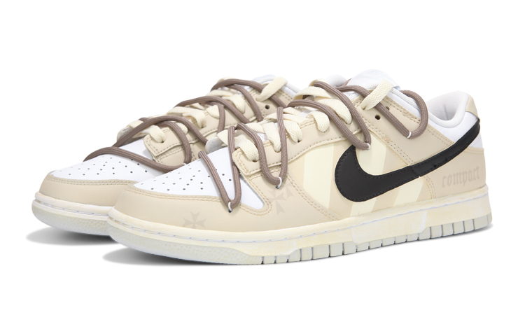 Lookbook (W) [Shoes Kustom] Nike Dunk Low 'Desert Cross Strap' DH9765-102(Teamfour-女款十字架条纹)