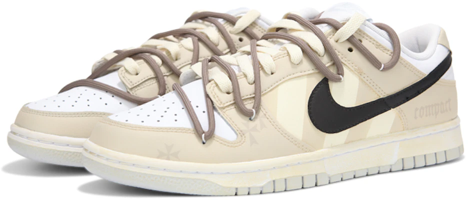 (W) 나이키 덩크 로우 '데저트 크로스 스트랩' (커스텀) DH9765-102(Teamfour-女款十字架条纹) Lookbook (W) 나이키 덩크 로우 '데저트 크로스 스트랩' (커스텀) DH9765-102(Teamfour-女款十字架条纹)