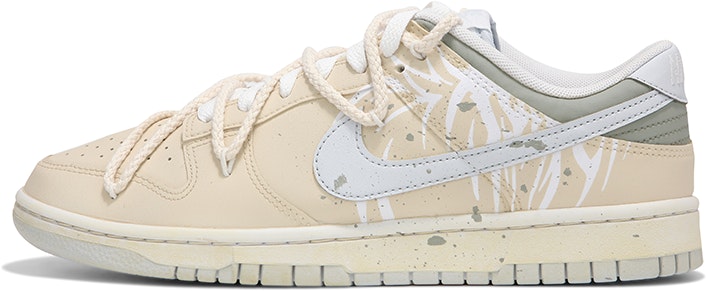 custom-shoes-women-nike-dunk-low-desert-yellow-totem