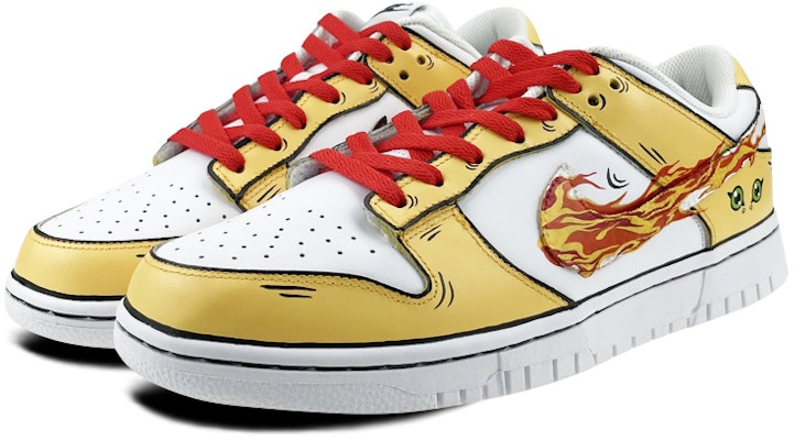 (W) 【カスタムシューズ】(女性用) ナイキ ダンク ロー「デジモン アグモン アニマルプリント」 DD7099-100(Team叁-女款亚古兽S-BOX) Lookbook (W) 【カスタムシューズ】(女性用) ナイキ ダンク ロー「デジモン アグモン アニマルプリント」 DD7099-100(Team叁-女款亚古兽S-BOX)