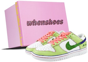 (W) 【カスタムシューズ】(レディース)ナイキダンクロー『デジモンバルモンアニマルプリント』 DD7099-100(Team叁-女款巴鲁兽绿S-BOX) Buy (W) 【カスタムシューズ】(レディース)ナイキダンクロー『デジモンバルモンアニマルプリント』 DD7099-100(Team叁-女款巴鲁兽绿S-BOX)