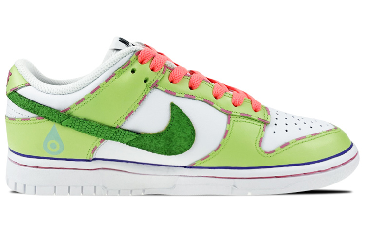 Lookbook (W) Zapatillas Nike Dunk Low 'Digimon Barumon Estampado Animal' DD7099-100(Team叁-女款巴鲁兽绿S-BOX)