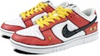 Lookbook 【定制球鞋】 Nike Dunk Low 是在玩鞋 數碼寶貝 甲蟲獸 卡通 童趣 低幫 板鞋 女款 白紅