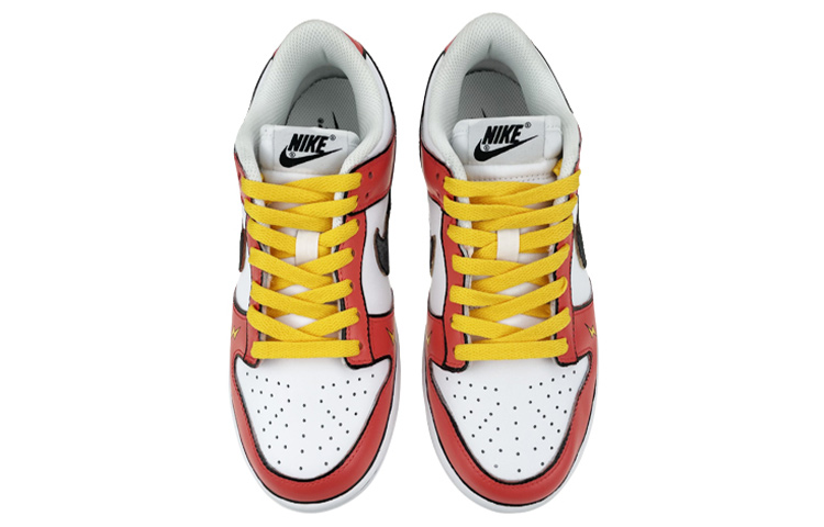 Shop (W) [定制鞋] 耐克Dunk Low '数码宝贝甲虫兽' DD7099-100(Team叁-女款甲虫兽白红)